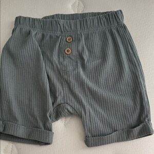 Carter's Blue Ribbed Kids Shorts